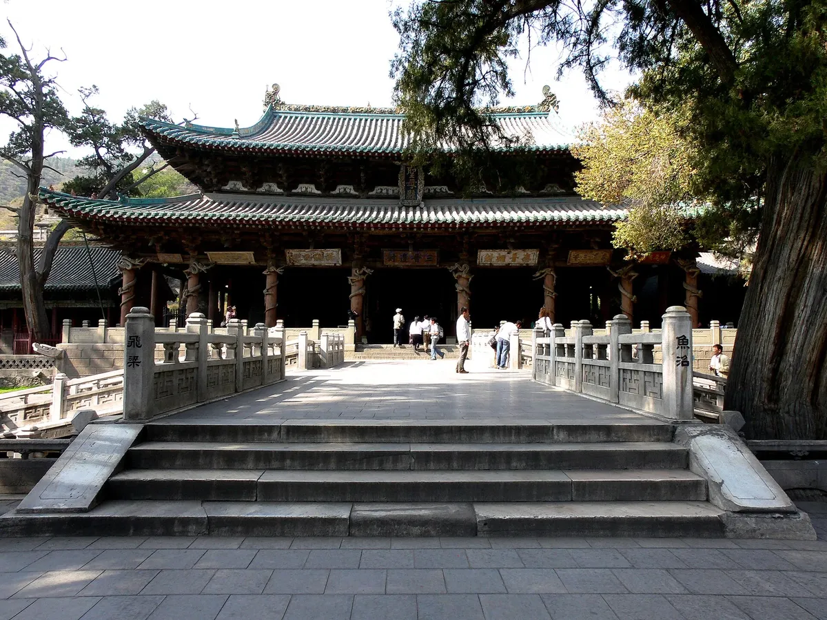 Jinci Temple Hall of Holy Mother